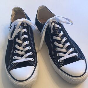 Converse Black and White Athletic Shoes